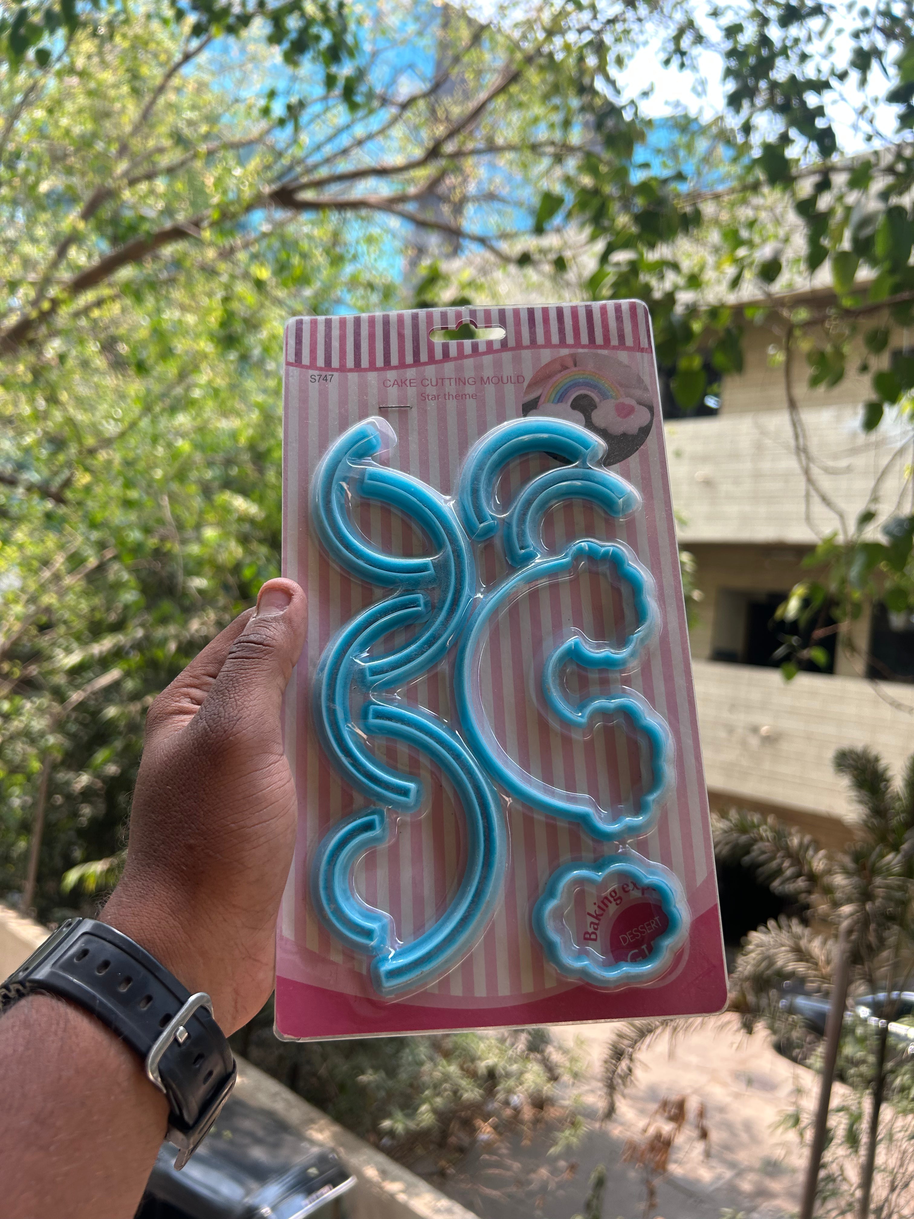 Rainbow Fondant Cutter