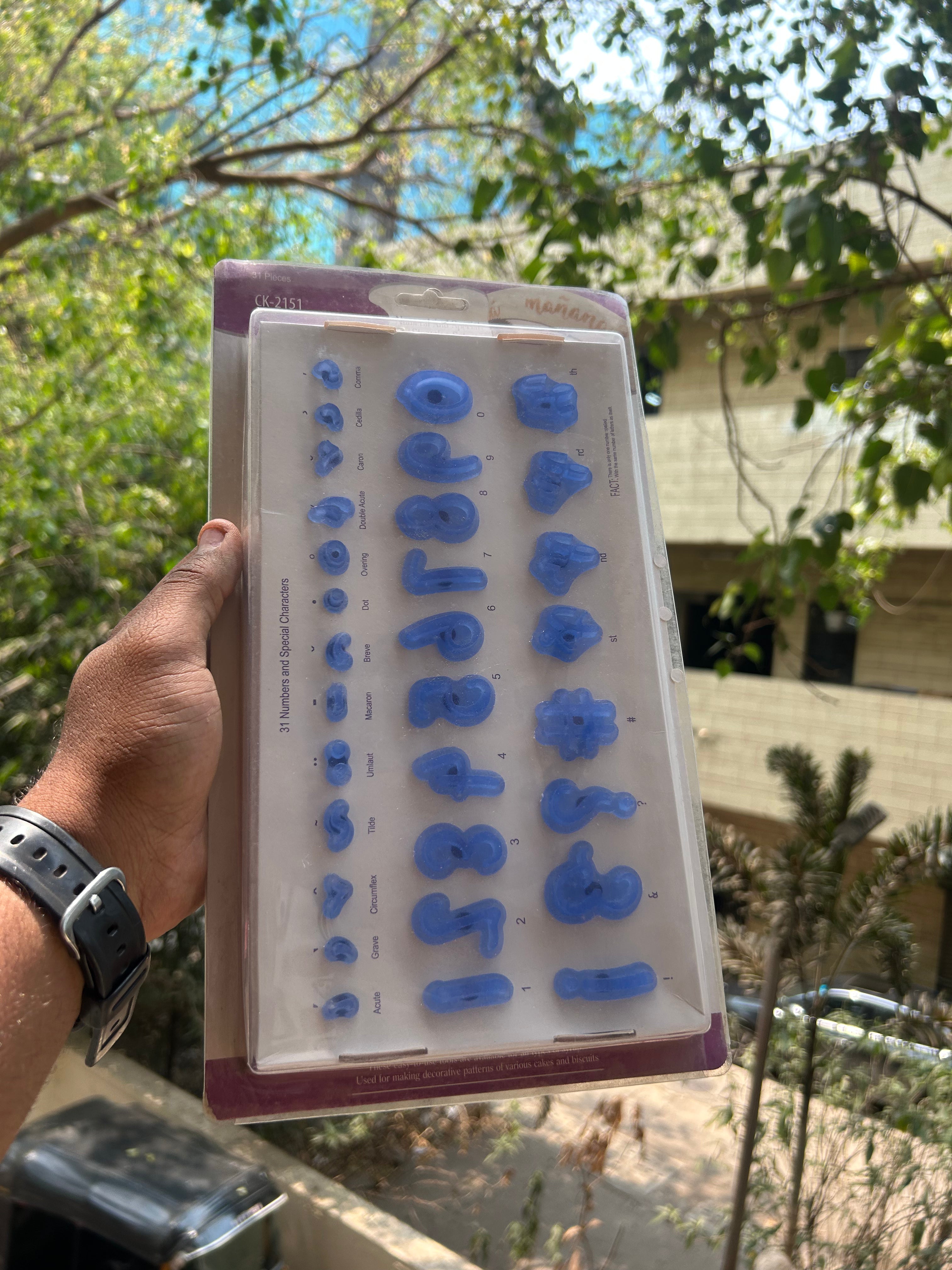 Numerical And Special Stamping Set