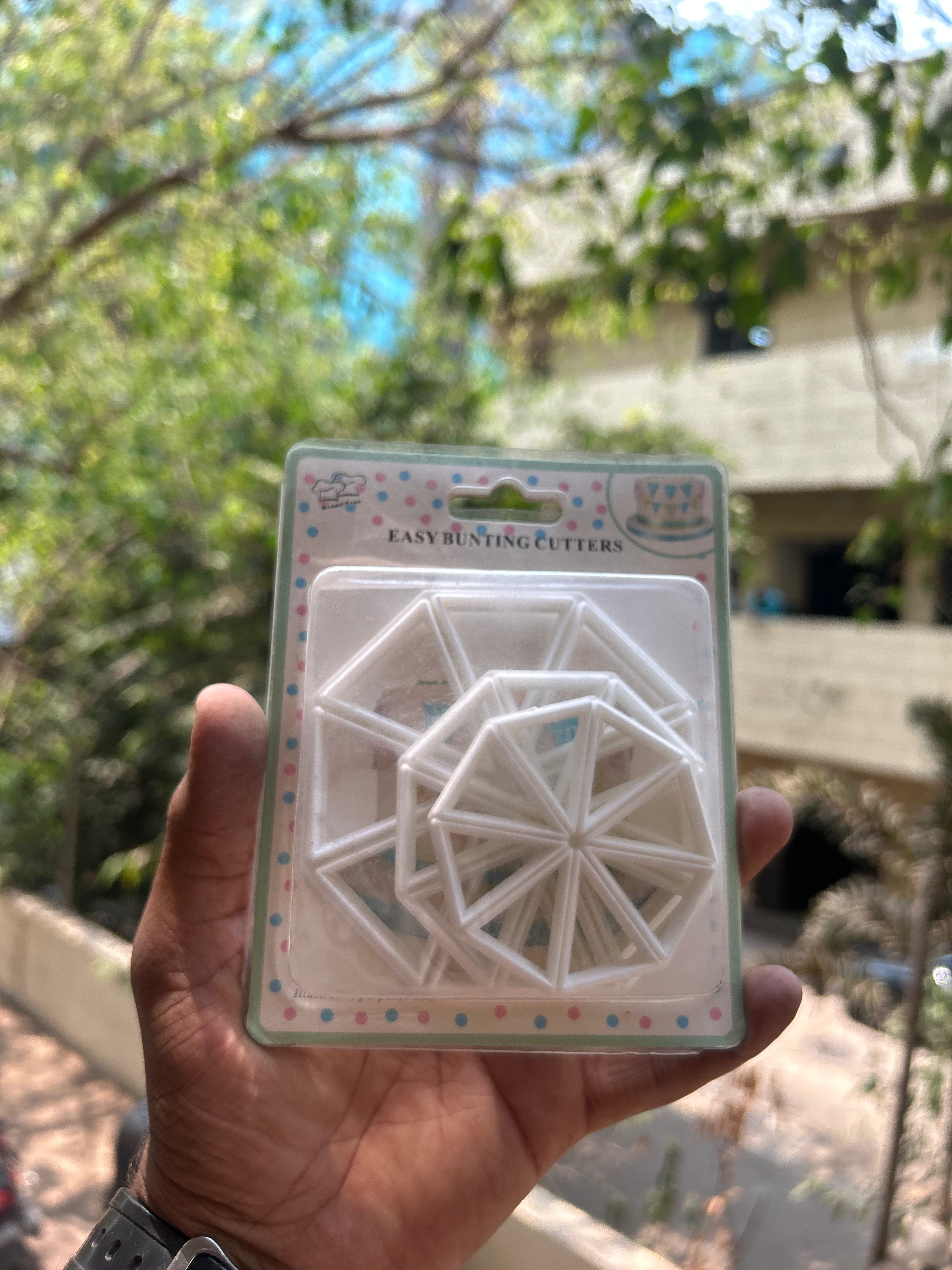 Bunting Cookie Cutter