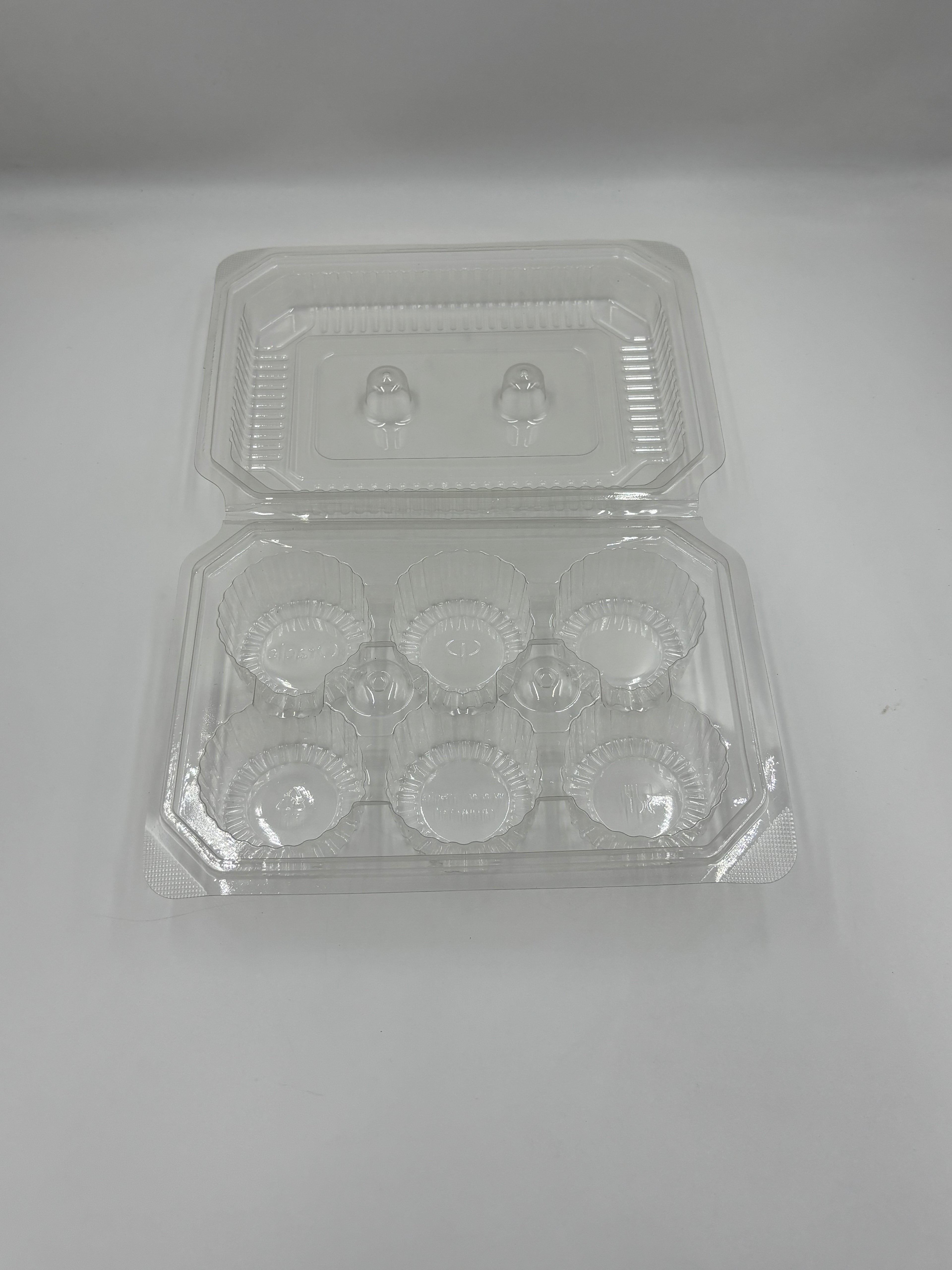 6 Cupcake PVC Box
