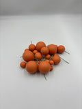 Orange Faux Ball - pack of 20 pcs