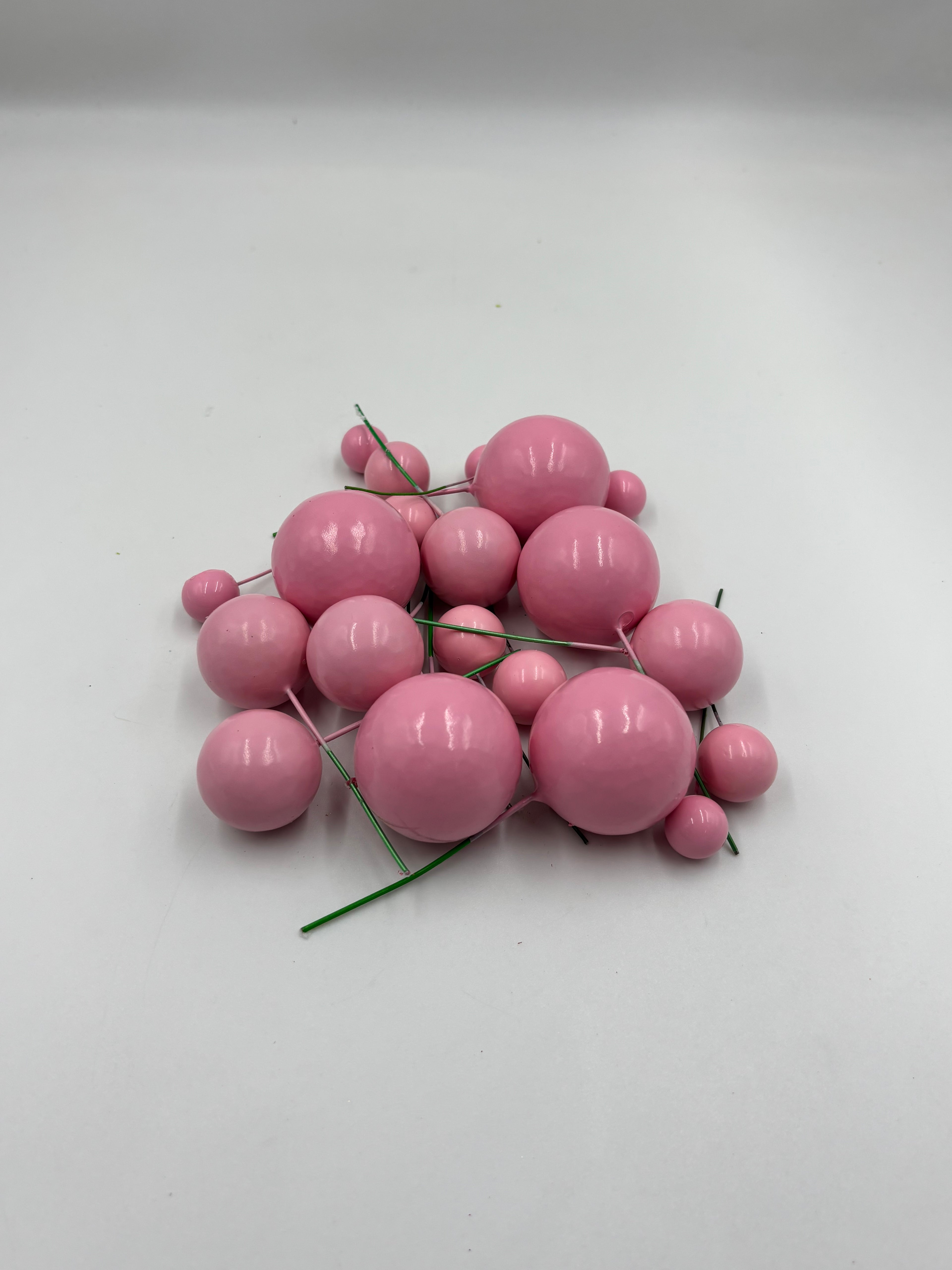 Baby Pink Faux Ball - pack of 20 pcs