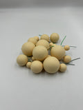 Cream Faux Ball - pack of 20 pcs