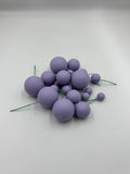 Lavender Faux Ball - pack of 20 pcs