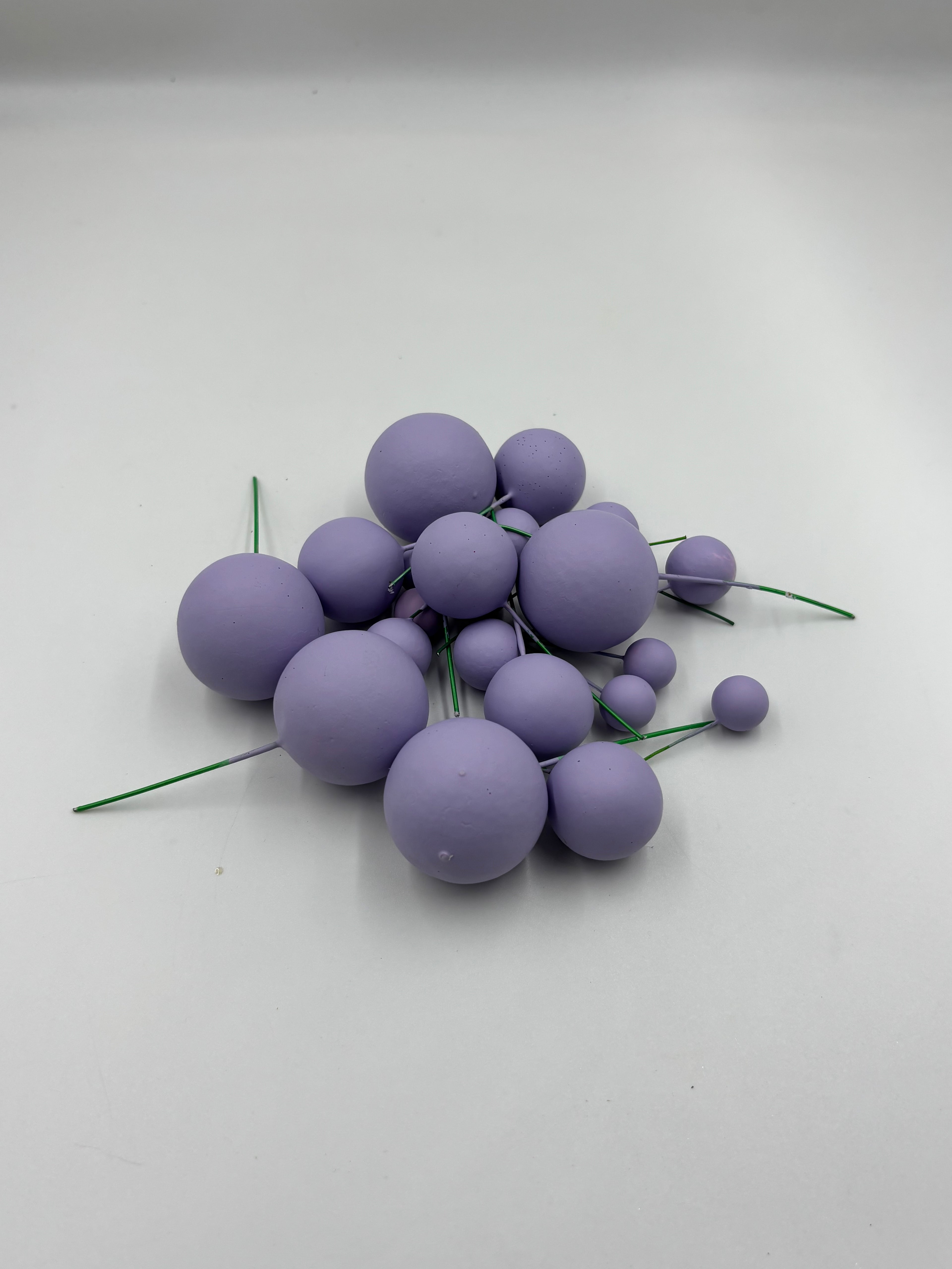 Lavender Faux Ball - pack of 20 pcs