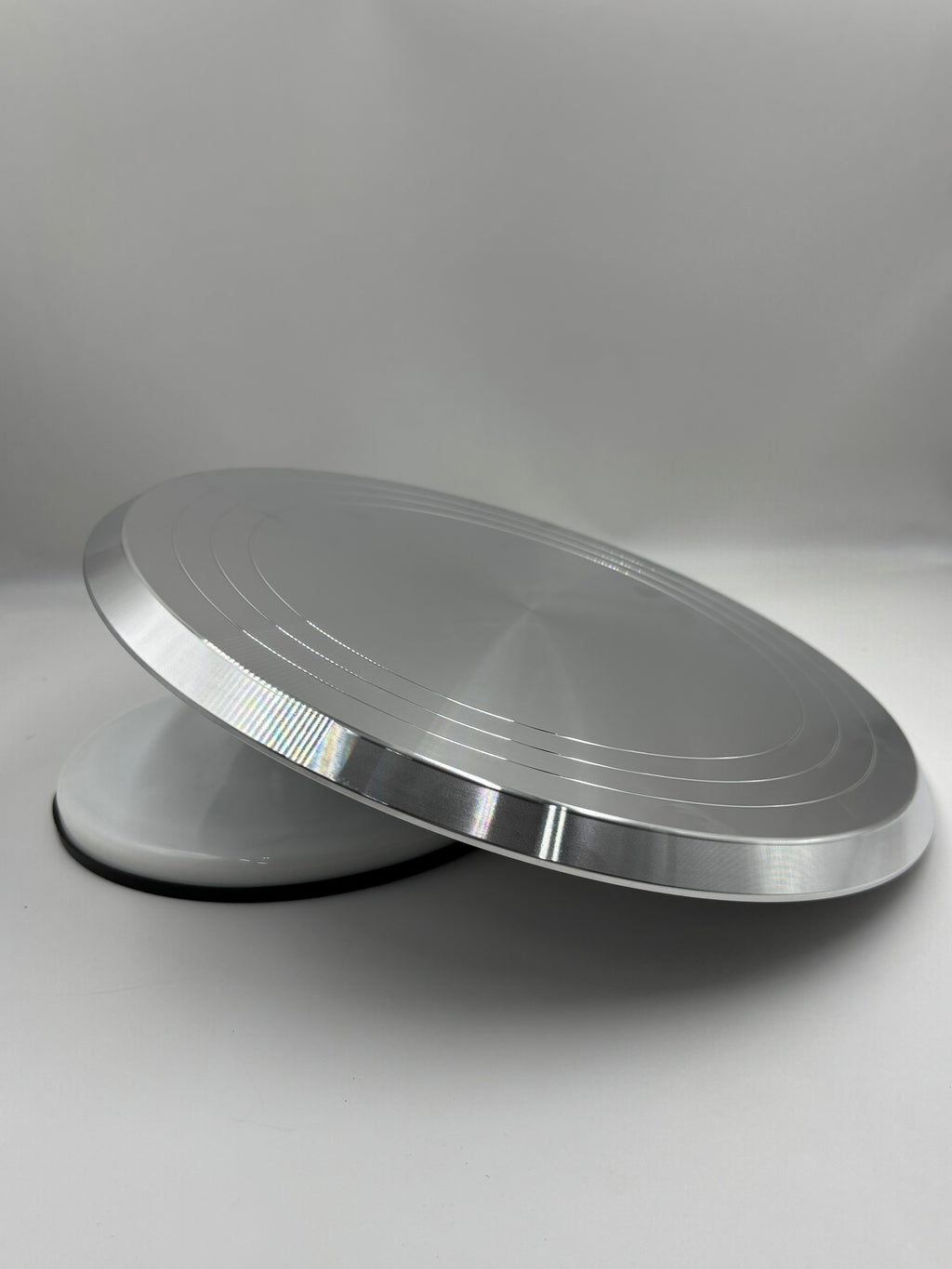 Detachable Stainless Steel Cake Turntable – 12 Inch
