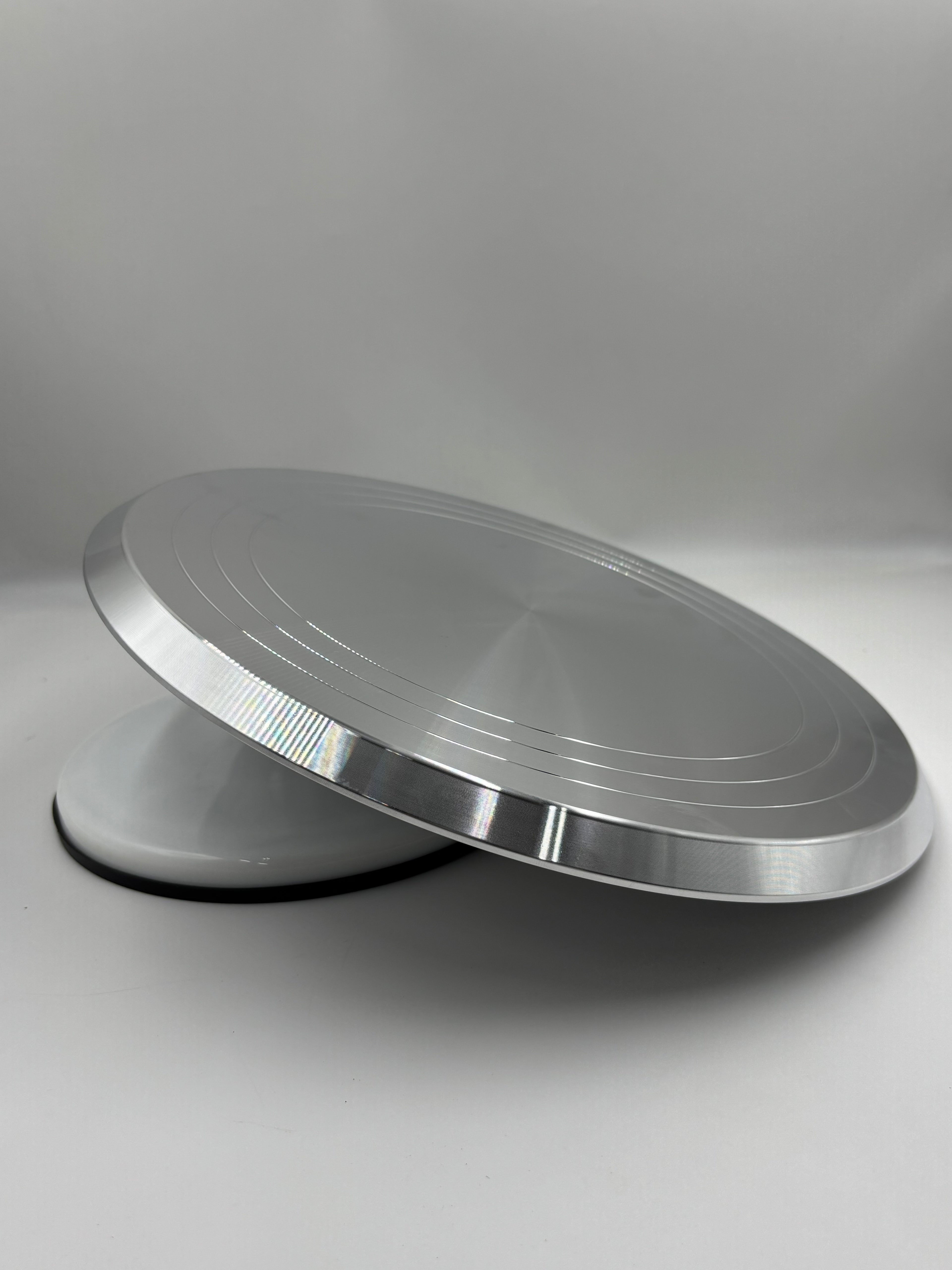 Detachable Stainless Steel Cake Turntable – 12 Inch