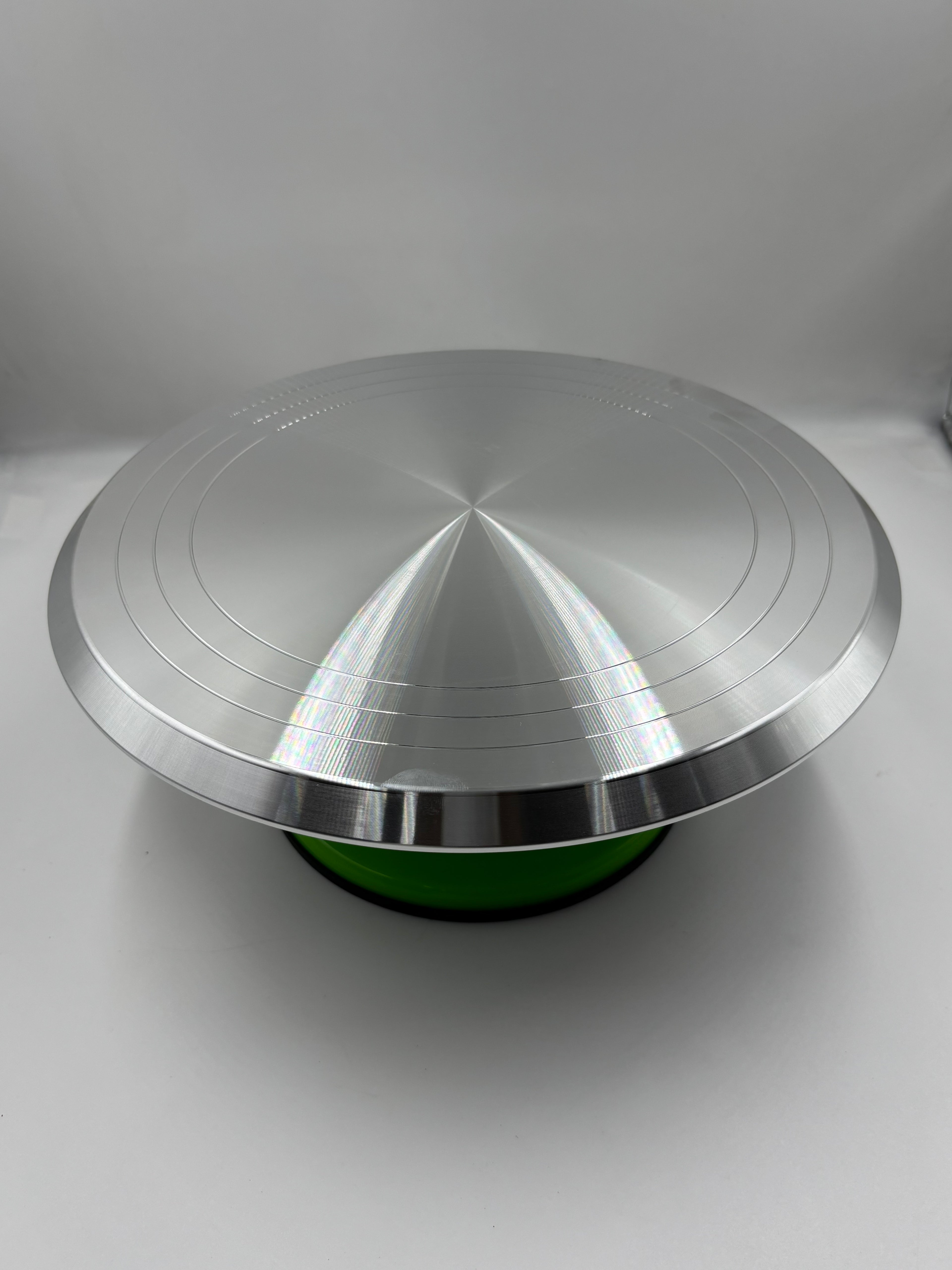Detachable Stainless Steel Cake Turntable – 12 Inch