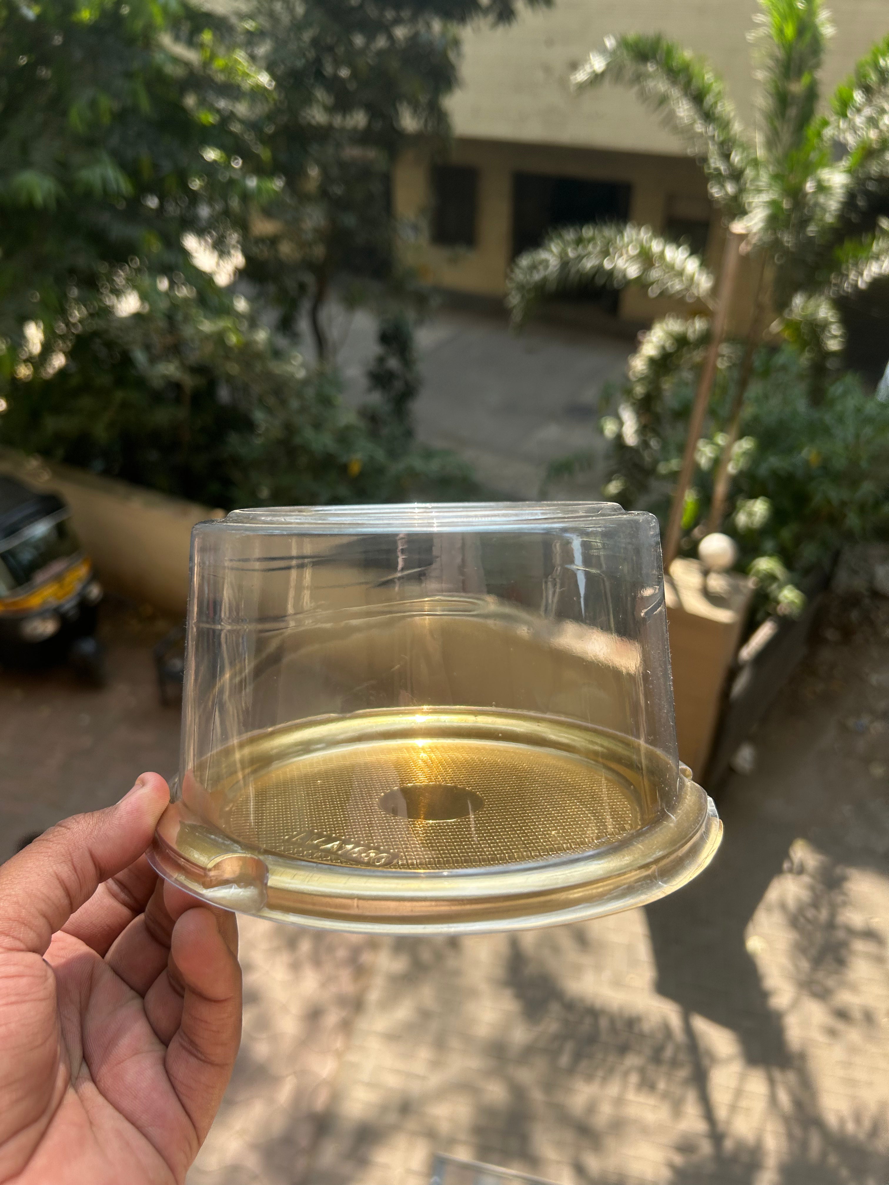 Bento Cake PVC Box ( Round )