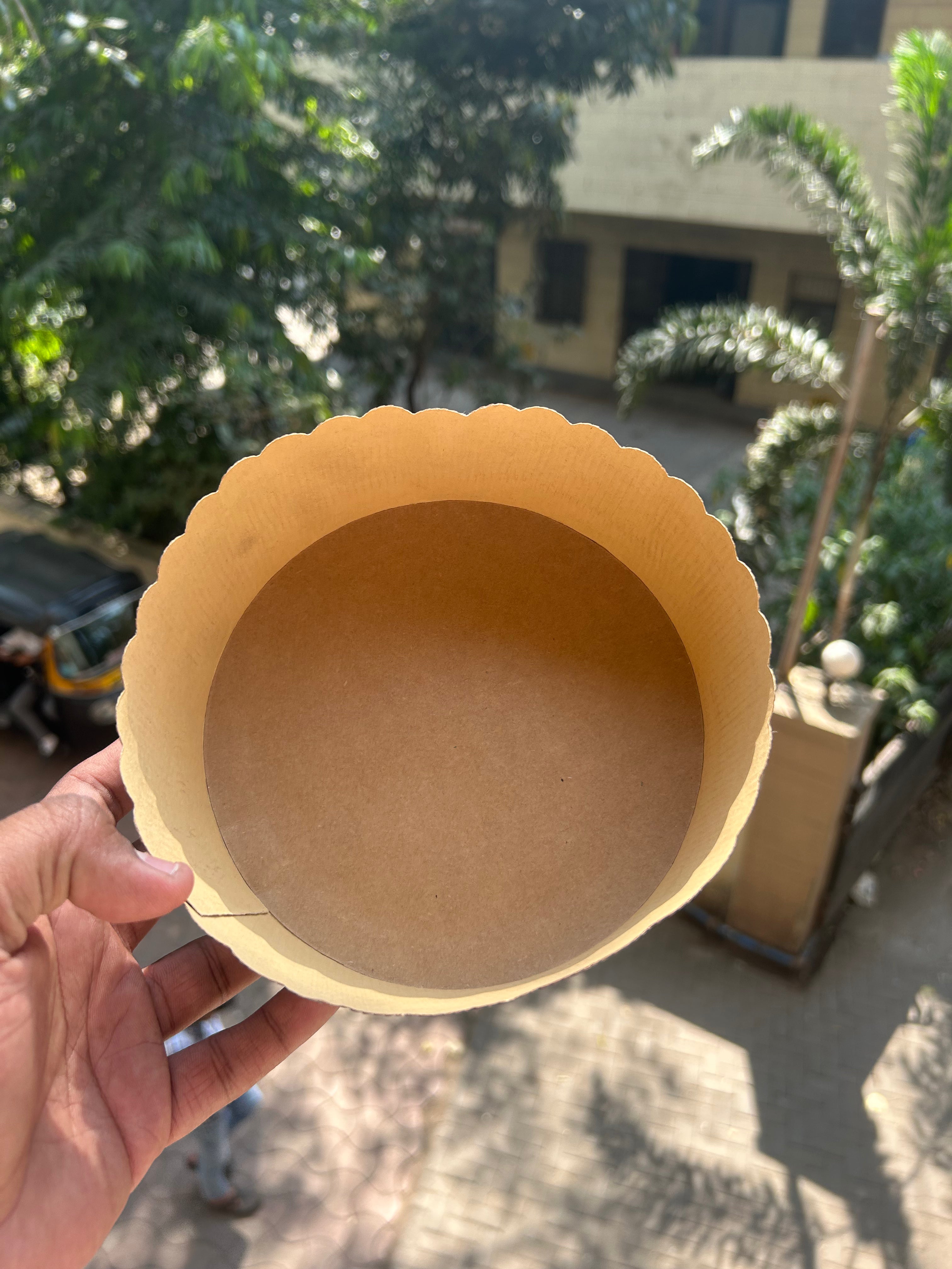 Round Plum Cake Mould ( Bake & Serve )