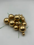 Golden Faux Ball - pack of 20 pcs