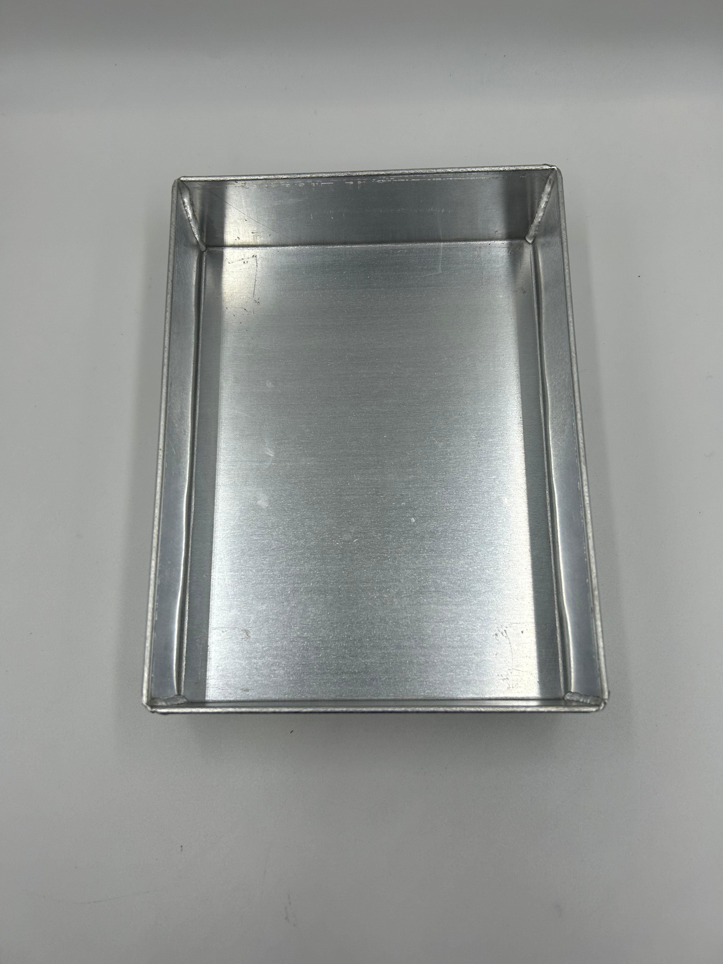 Aluminium Rectangle tins ( height 1" )