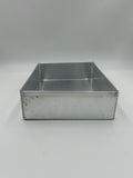 Aluminium Rectangle tins ( height 1" )