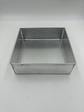Aluminium Sqaure Cake Tins ( height 3" )