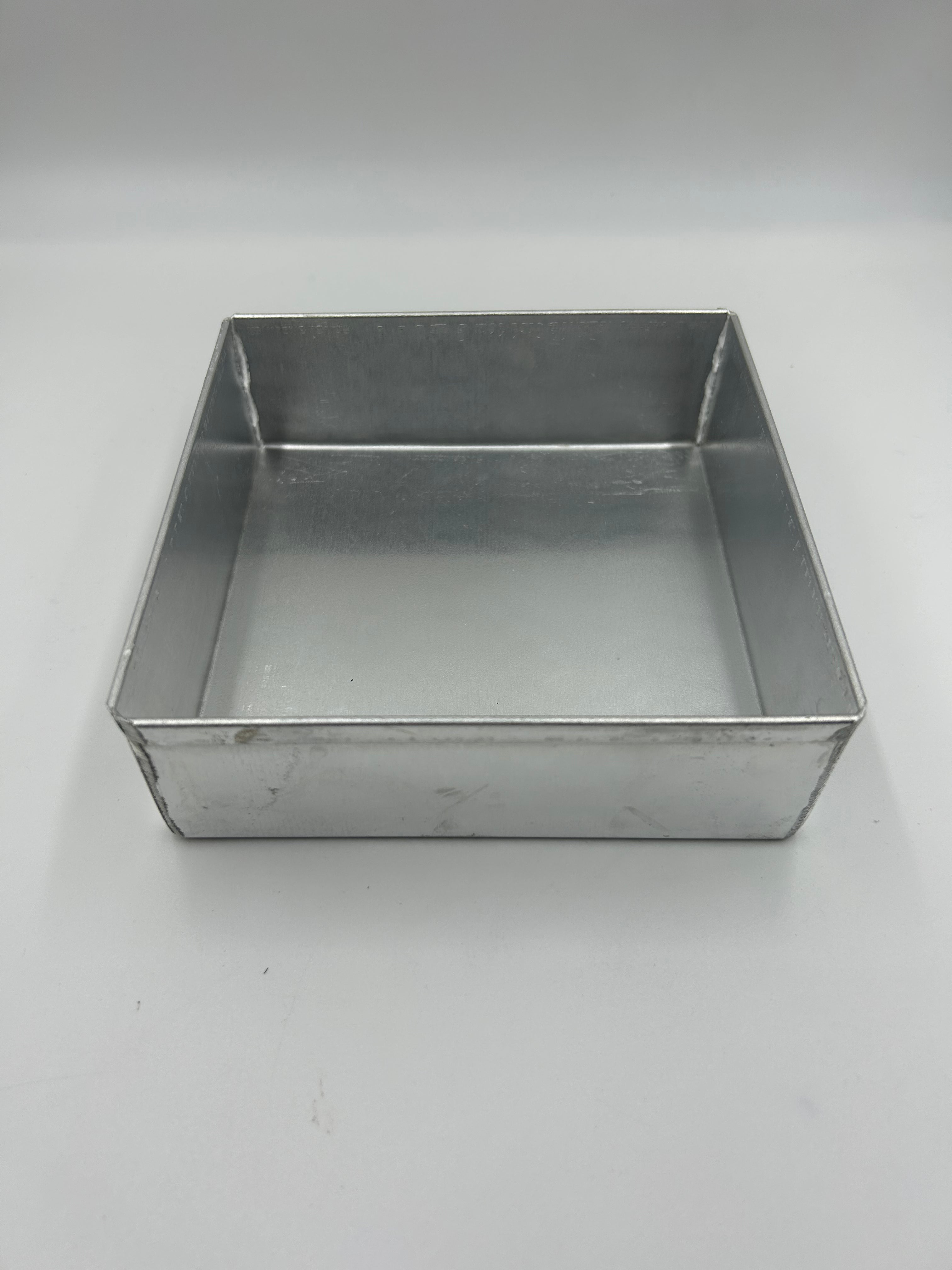 Aluminium Sqaure Cake Tins ( height 1" )