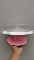 Detachable Stainless Steel Cake Turntable – 12 Inch