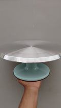 Detachable Stainless Steel Cake Turntable – 12 Inch